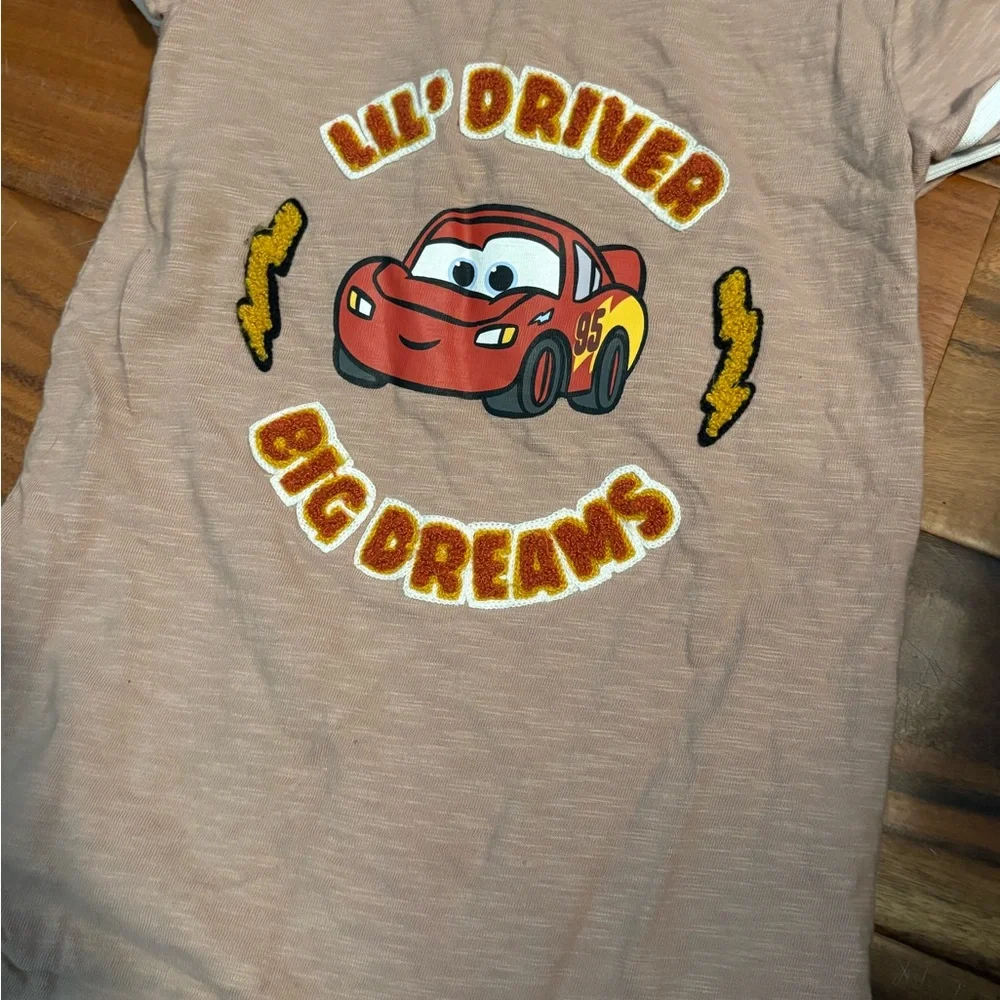 Disney Pixar Cars‎ Lightning McQueen Romper 24M Toddler Boys Short Sleeve (k1)
